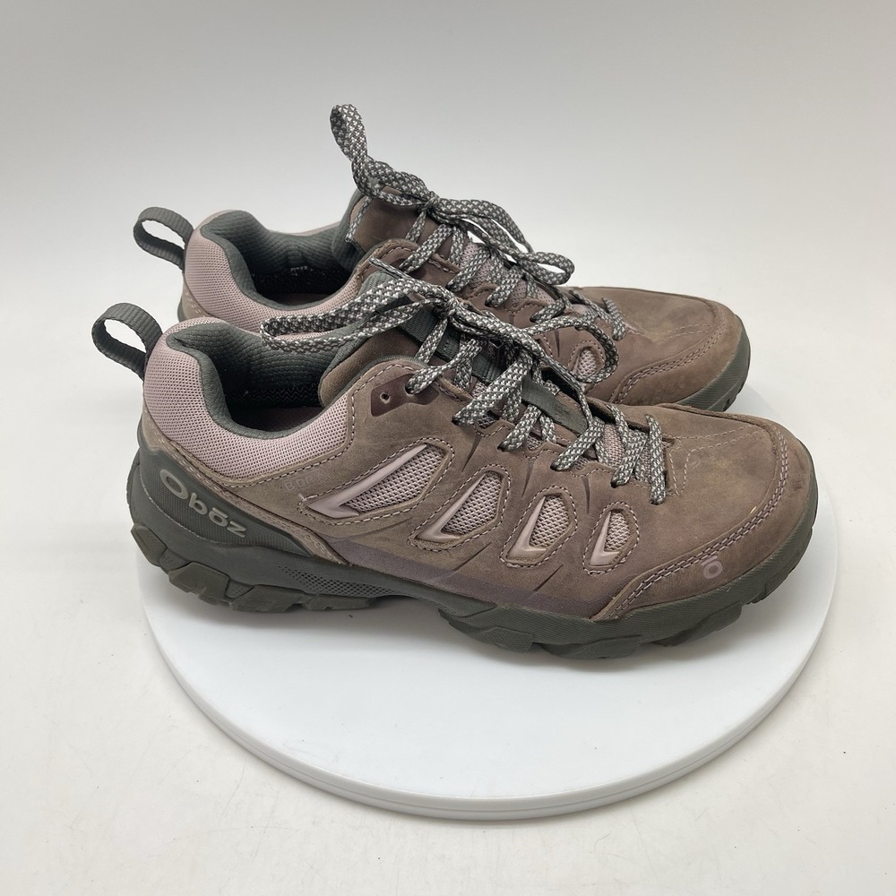 Oboz Shoes Womens 6.5 Sawtooth X Low Purple BDry Hiking Waterproof Rugged‎ Boots